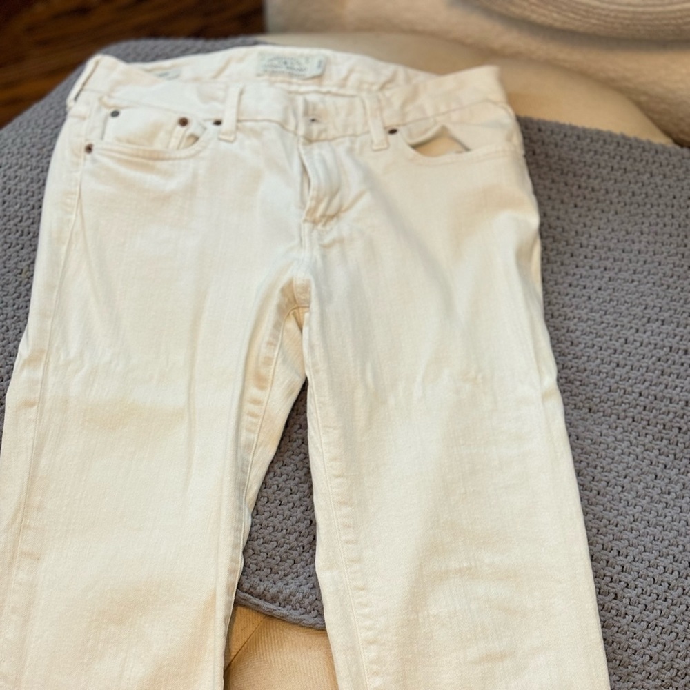 Lucky Brand White Skinny Jeans
